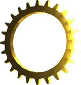 Arkadian Golden Key Cog