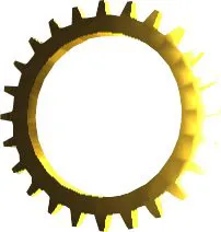 Arkadian Golden Key Cog