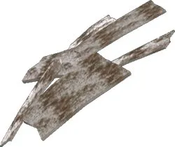 Beaten Metal Robot Scrap