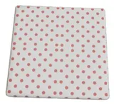 Red and White Polka Dot Texture